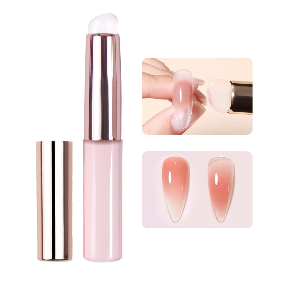 Multifunction Silicone Brush | Ombre Blush Nail