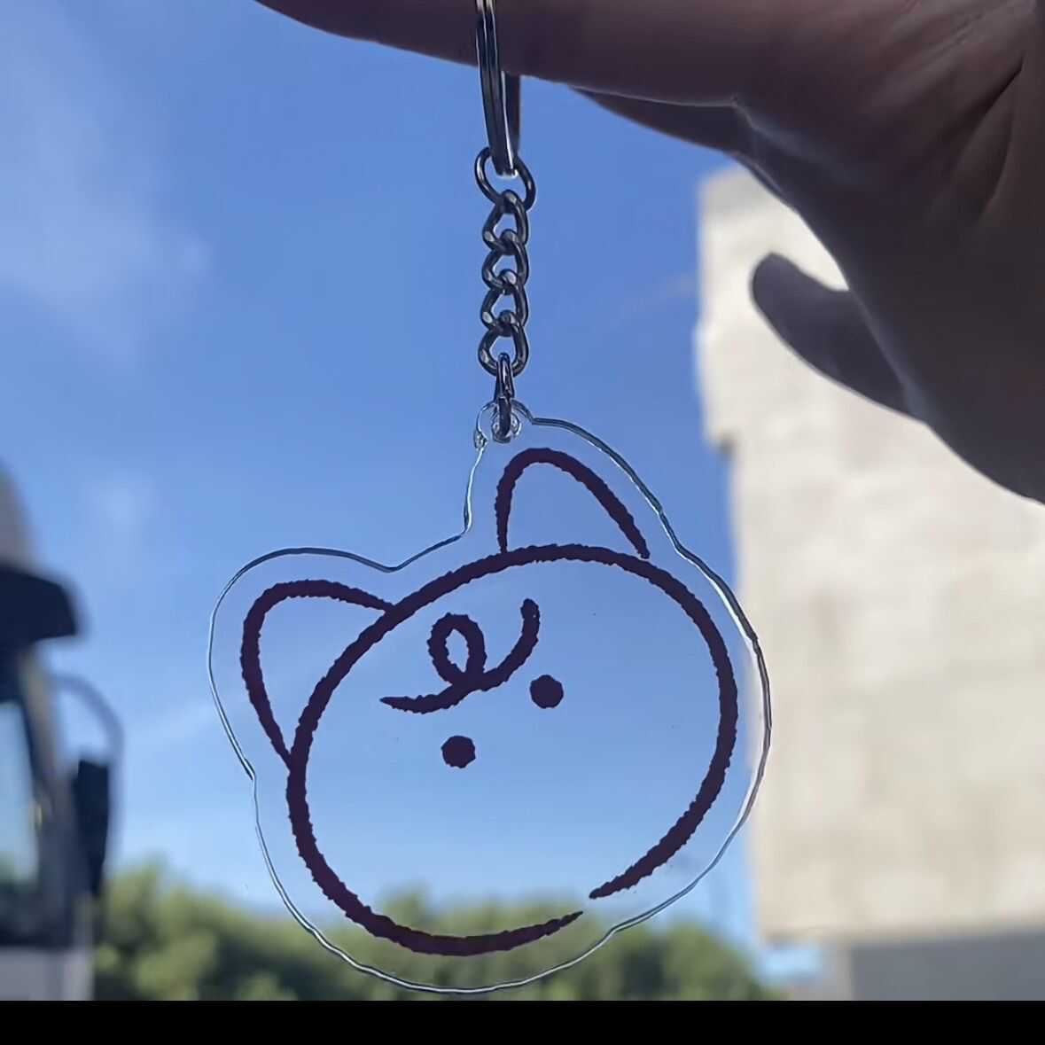 Sylus Kitten Keychain