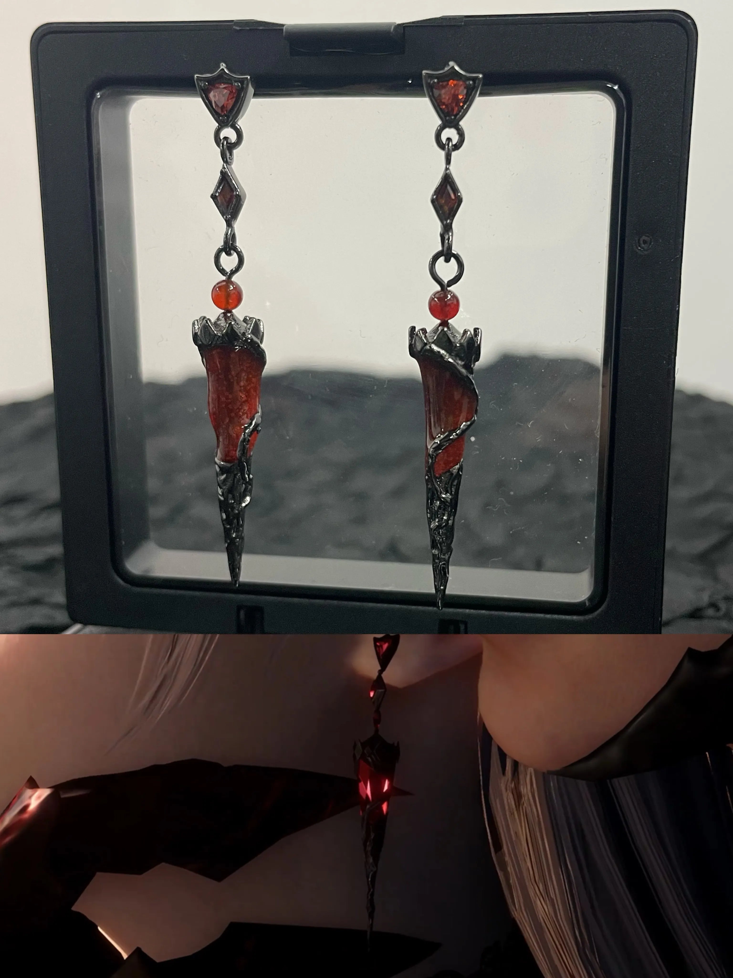 Sylus: Where Drakeshadows Fall-MC's Earrings