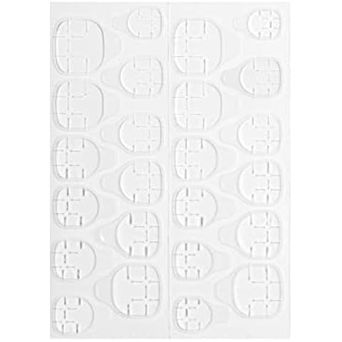 Press on Stickers Adhesive Tabs