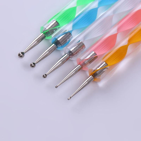 5 pcs Double Head Dotting Pen Set