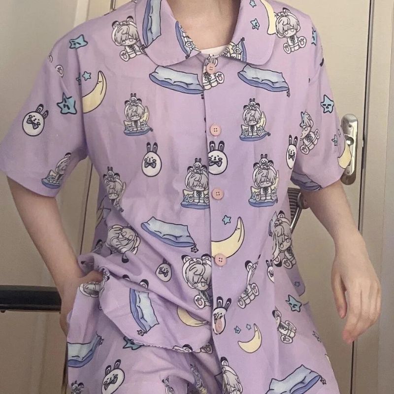 LADS Pajamas-Summer short-sleeve version