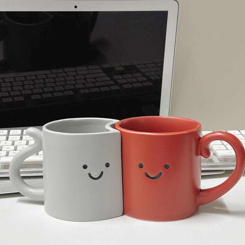 Heartstring Notes Couple Mugs