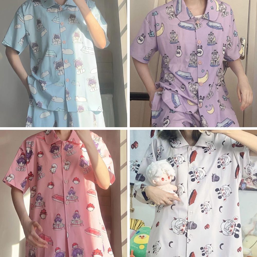 LADS Pajamas-Summer short-sleeve version