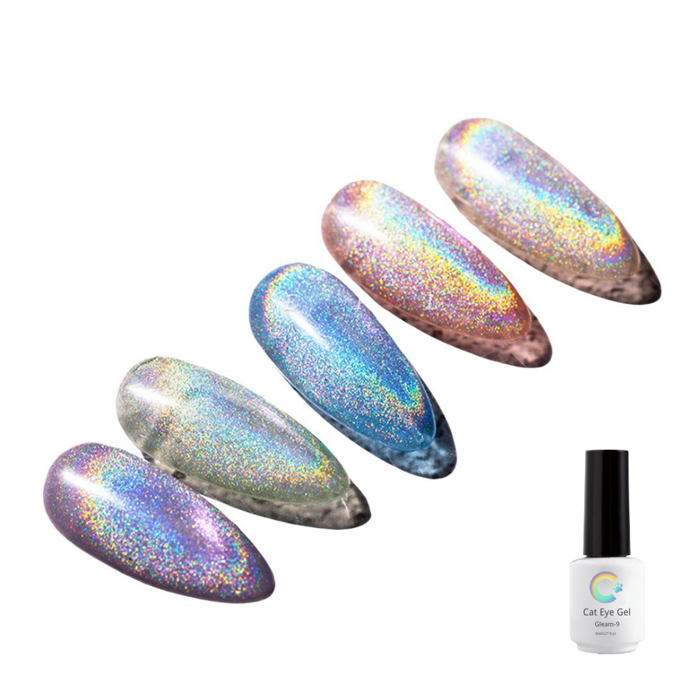 Rainbow Cat Eye Gel