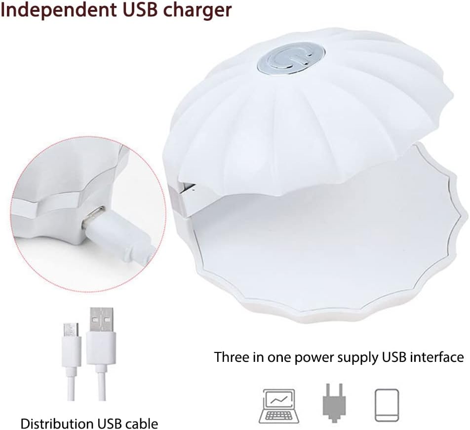 18W Mini USB UV/LED Shell Lamp