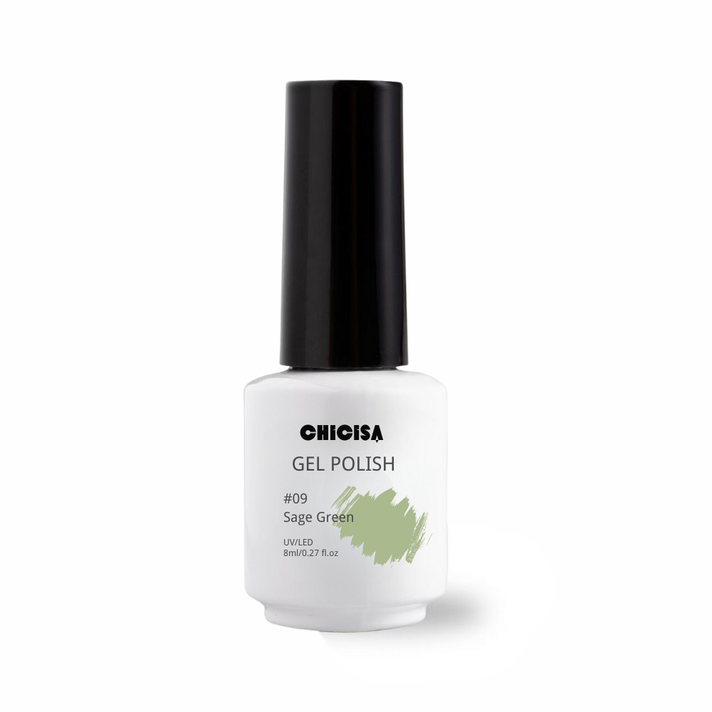 Gel Polish-Sage Green 09