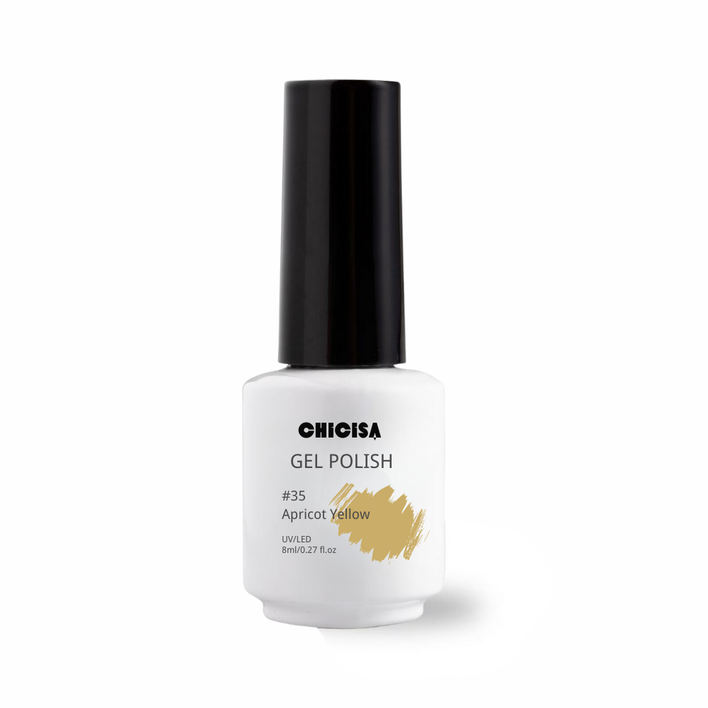 Gel Polish-Apricot Yellow 35