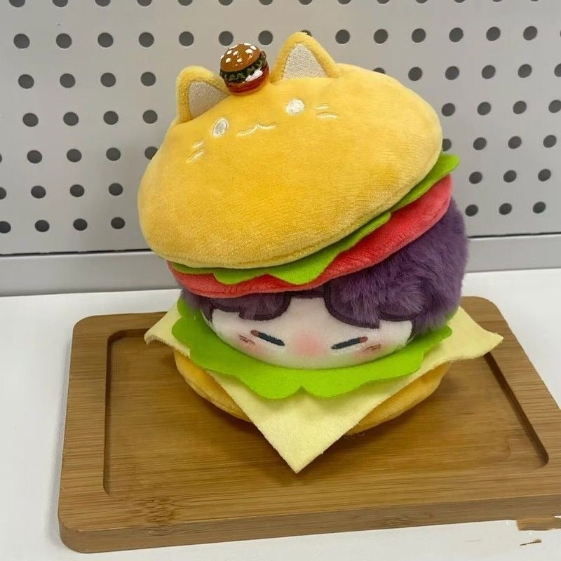 Rafayel Hamburger Plush Toy 🍔