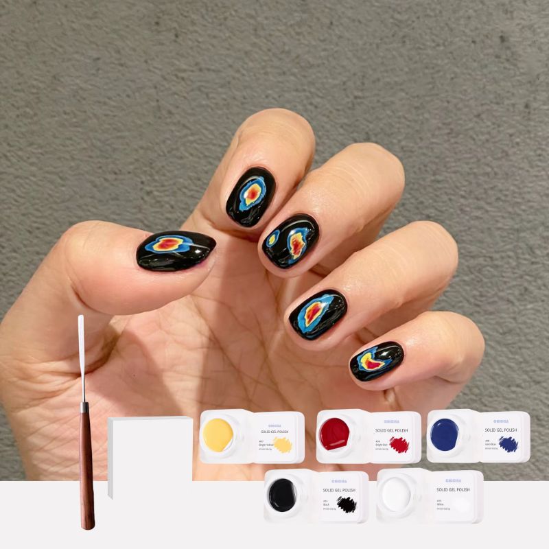 Primary Colors Solid Gel Polish Combo Set