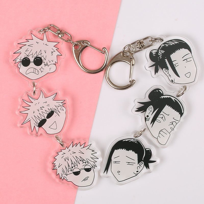 Jujutsu Kaisen Gojo Satoru & Suguru Geto Arylic Keychain