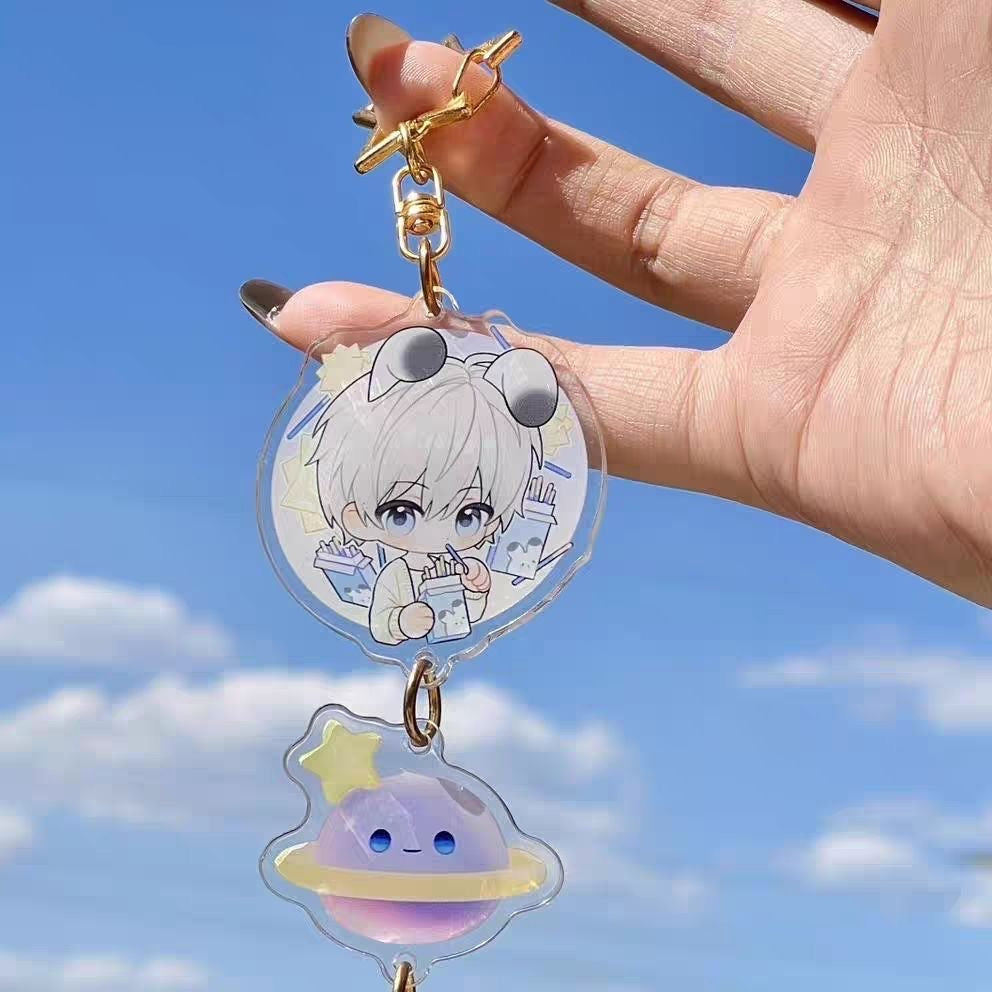 LADS Cute Acrylic Keychain